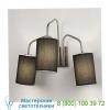 Lights up! 4013bn-white-linen coopster 3-light wall sconce, настенный светильник бра