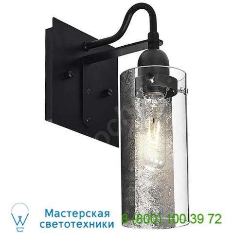 Duke wall sconce 1wg-dukecf-bk besa lighting, настенный светильник