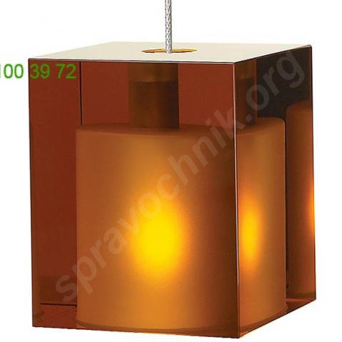 Cube pendant tech lighting 700fjcubfz, светильник