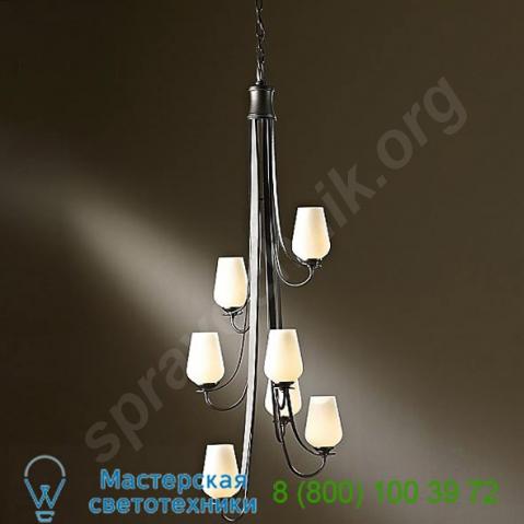 Hubbardton forge flora 7 light chandelier 103037-1022, светильник