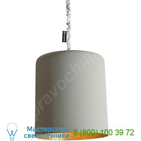 Bin cemento grey/white in-es art design bin cemento pendant light, подвесной светильник