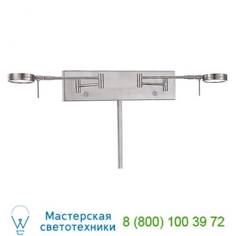 George kovacs georges reading room p4309 led swing arm wall light p4309-647, бра