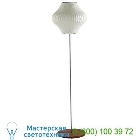 Nelson pear lotus floor lamp h770lfsbns nelson bubble lamps, светильник