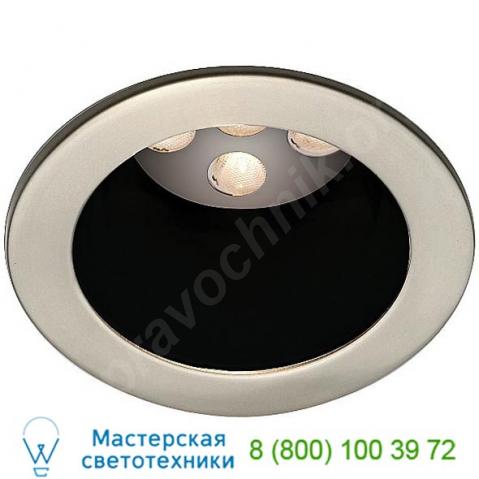 4 inch ledme - open reflector round trim - led411 wac lighting hr-led411-bk/bn, светильник