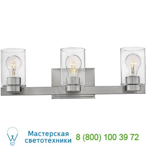 Miley vanity light hinkley lighting 5053bn, светильник для ванной