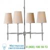 Visual comfort tob 5002an-np bryant chandelier, светильник