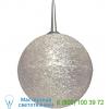 Bruck lighting dazzle ii pendant (clear/matte chrome/mono point)-open box ob-221893mc/mp, опенбокс