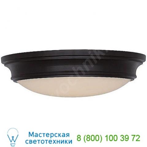Dweled  astoria flush-mount ceiling light (brushed bronze) - open box return, светильник