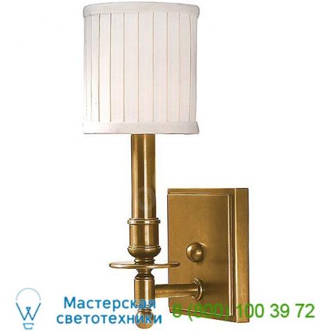 Hudson valley lighting 301-pn palmer wall sconce, бра