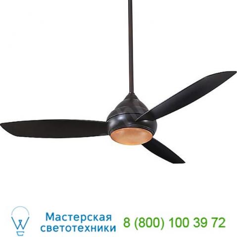 Minka aire fans concept i wet 58-inch ceiling fan f477l-orb, светильник