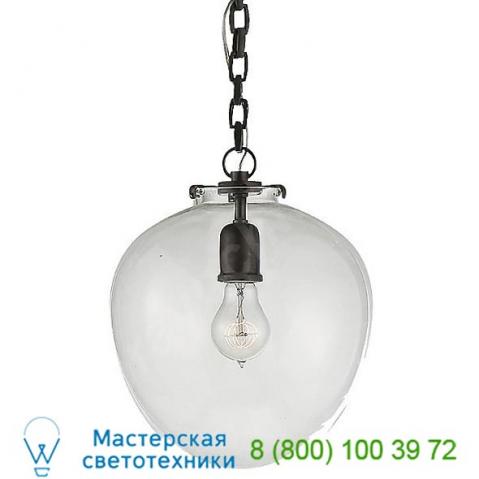 Katie acorn mini pendant light visual comfort tob 5226hab/g2-sg, светильник