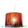 Woody pendant light slamp woo77sos0000w_000, светильник