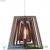 02-twst/tr/e oggetti luce selma twist trapezoid suspension light, светильник