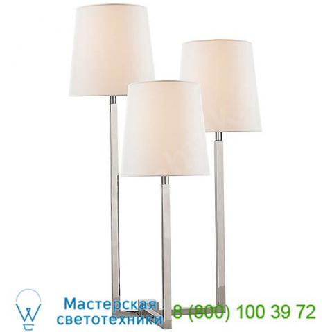 Sk 3030hab-l visual comfort margot triple arm table lamp, настольная лампа