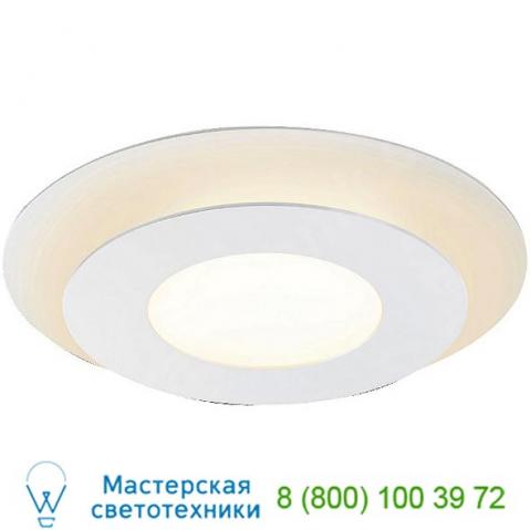 Sonneman lighting offset round led flush mount, светильник