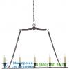 Visual comfort flat line 5-light linear suspension light chc 1441ab, светильник