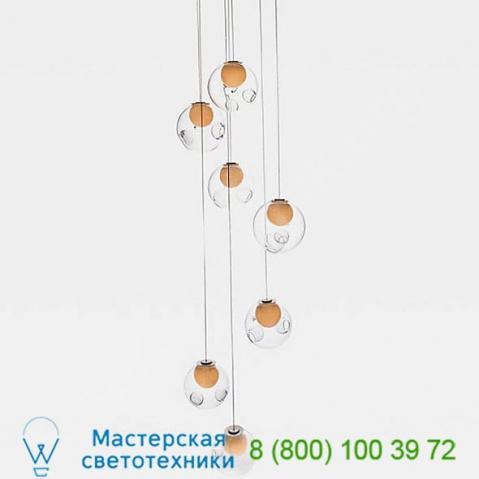 Bocci 28. 3 random 28 series random pendant chandelier, светильник