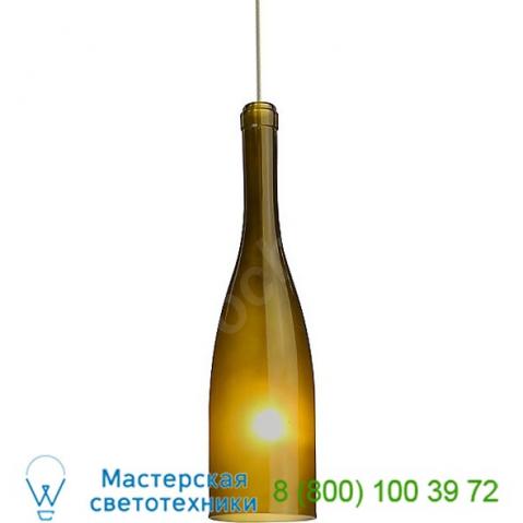 Besa lighting botella pendant light 1xt-1685af-sn, светильник