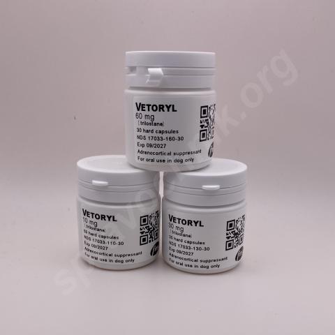 Веторил (сингапур) vetoryl 60 mg - 30 капсул