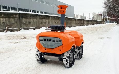 Автономный мобильный транспортный робот «т5 курьер»
